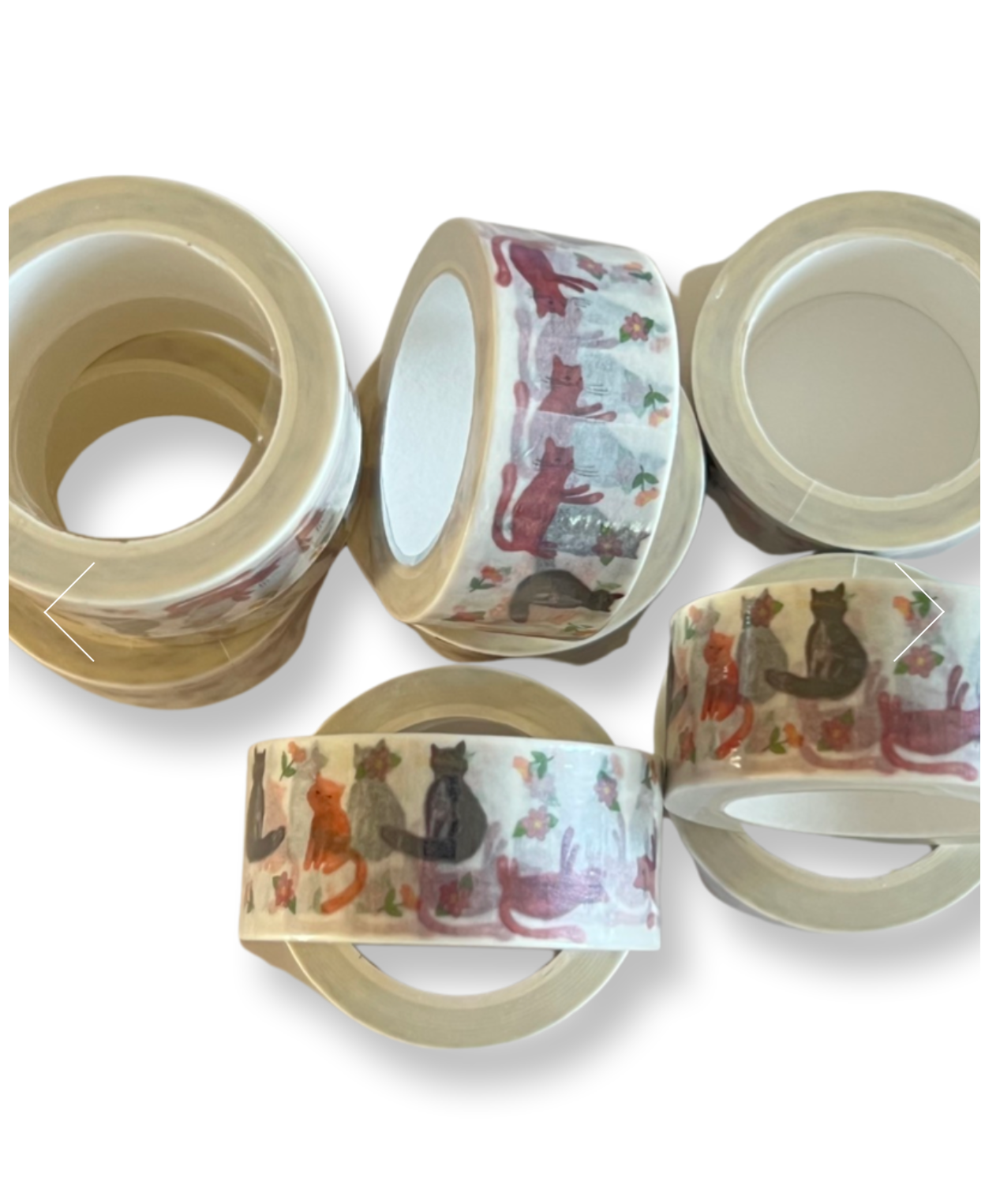 Ruban washi «Chats»