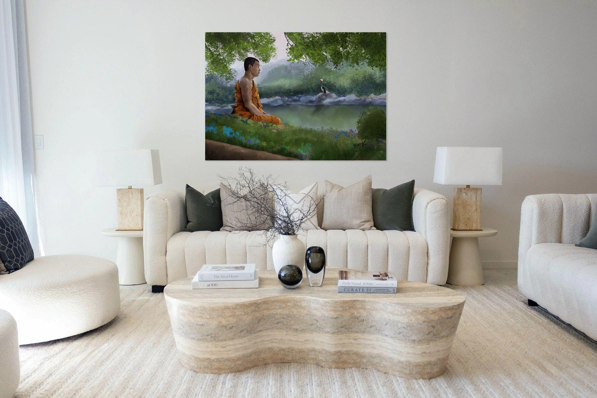2322863 :: Impression Giclée sur toile étirée