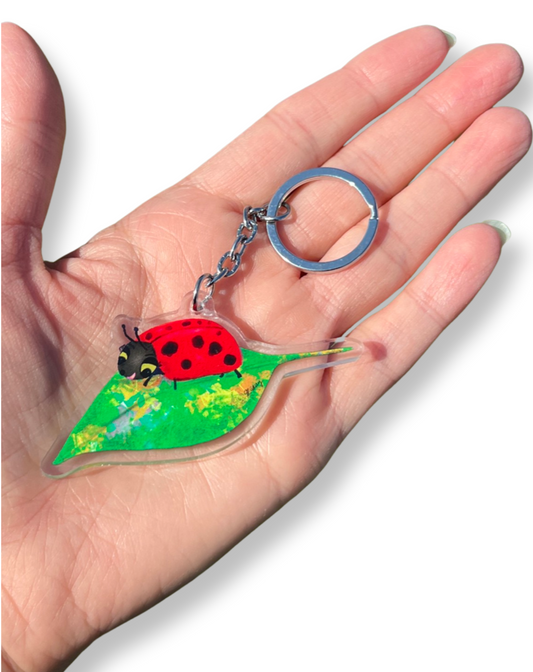 Porte clé Coccinelle