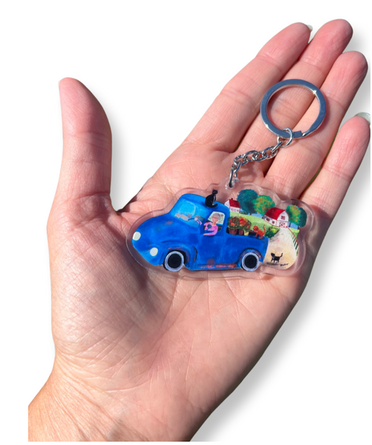 Porte-Clé «À la campagne»