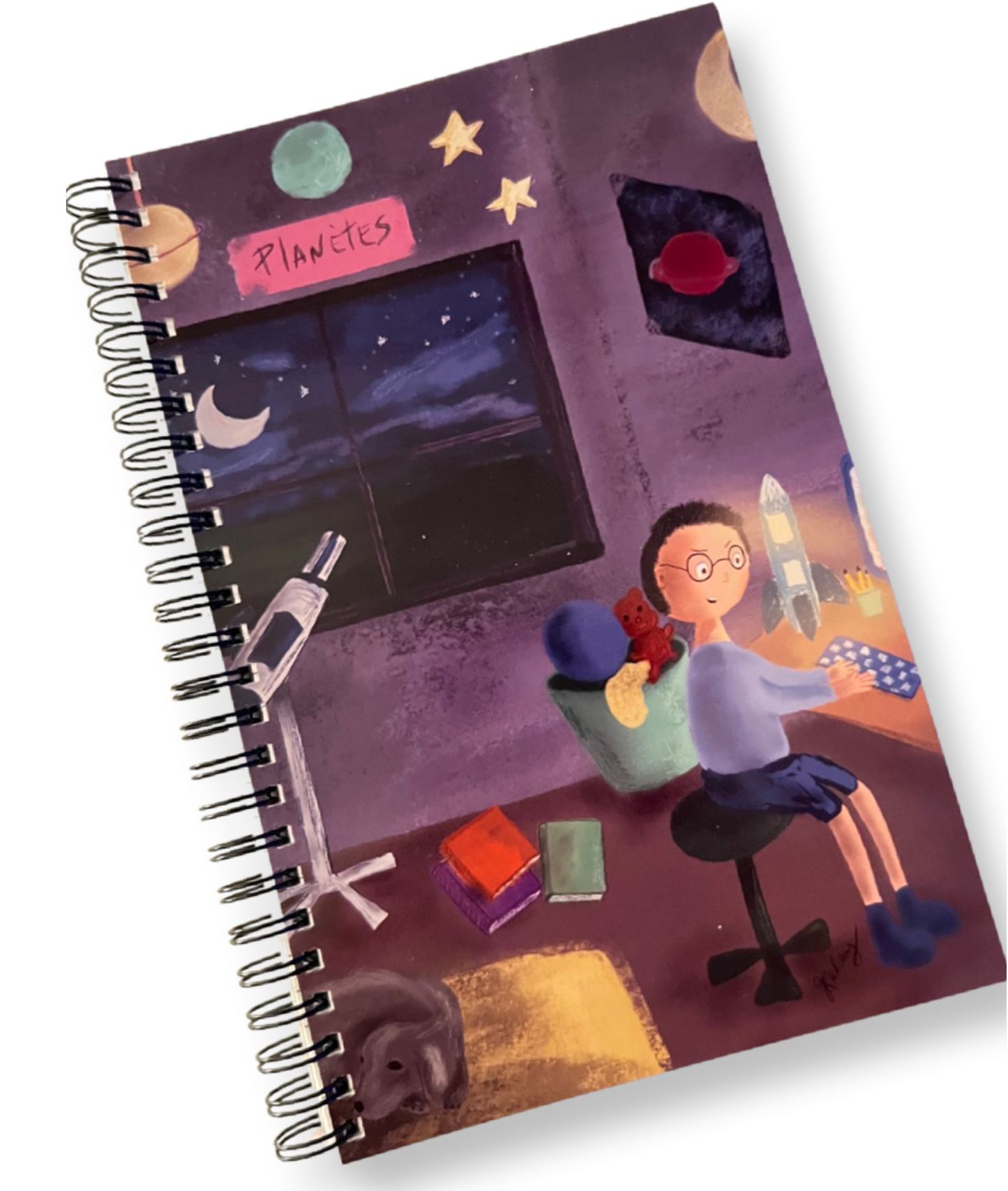 Carnet de notes «Fusée»