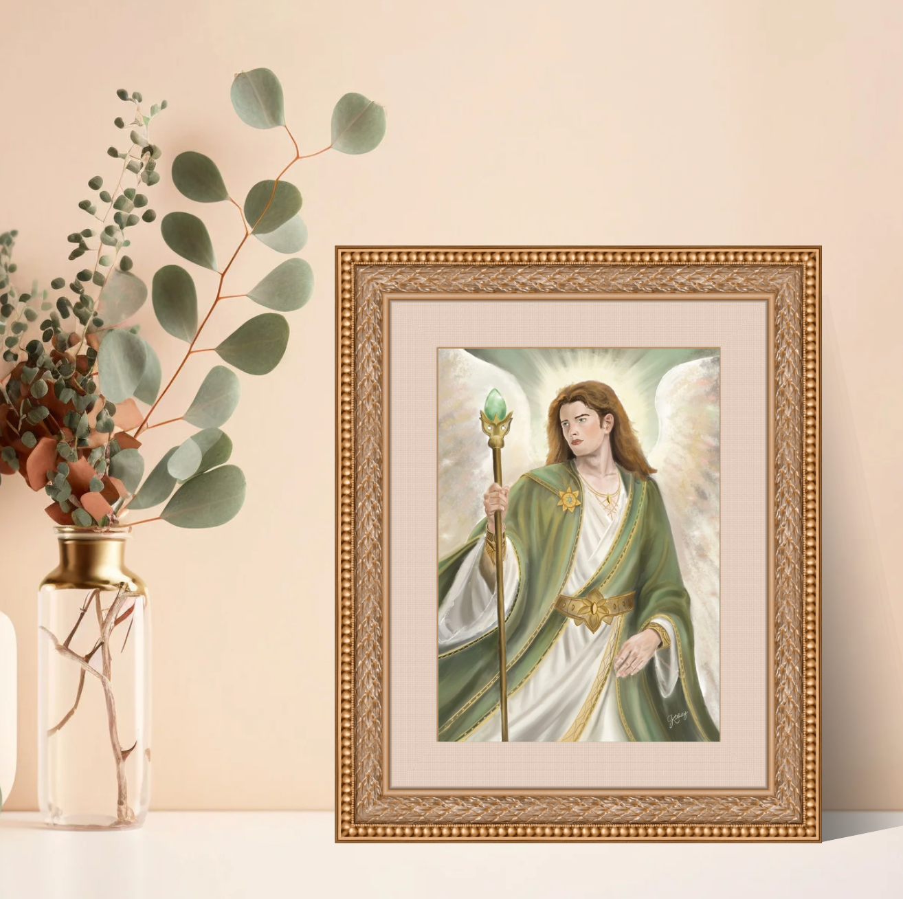 Impression Fine Art-  Archange Raphaël