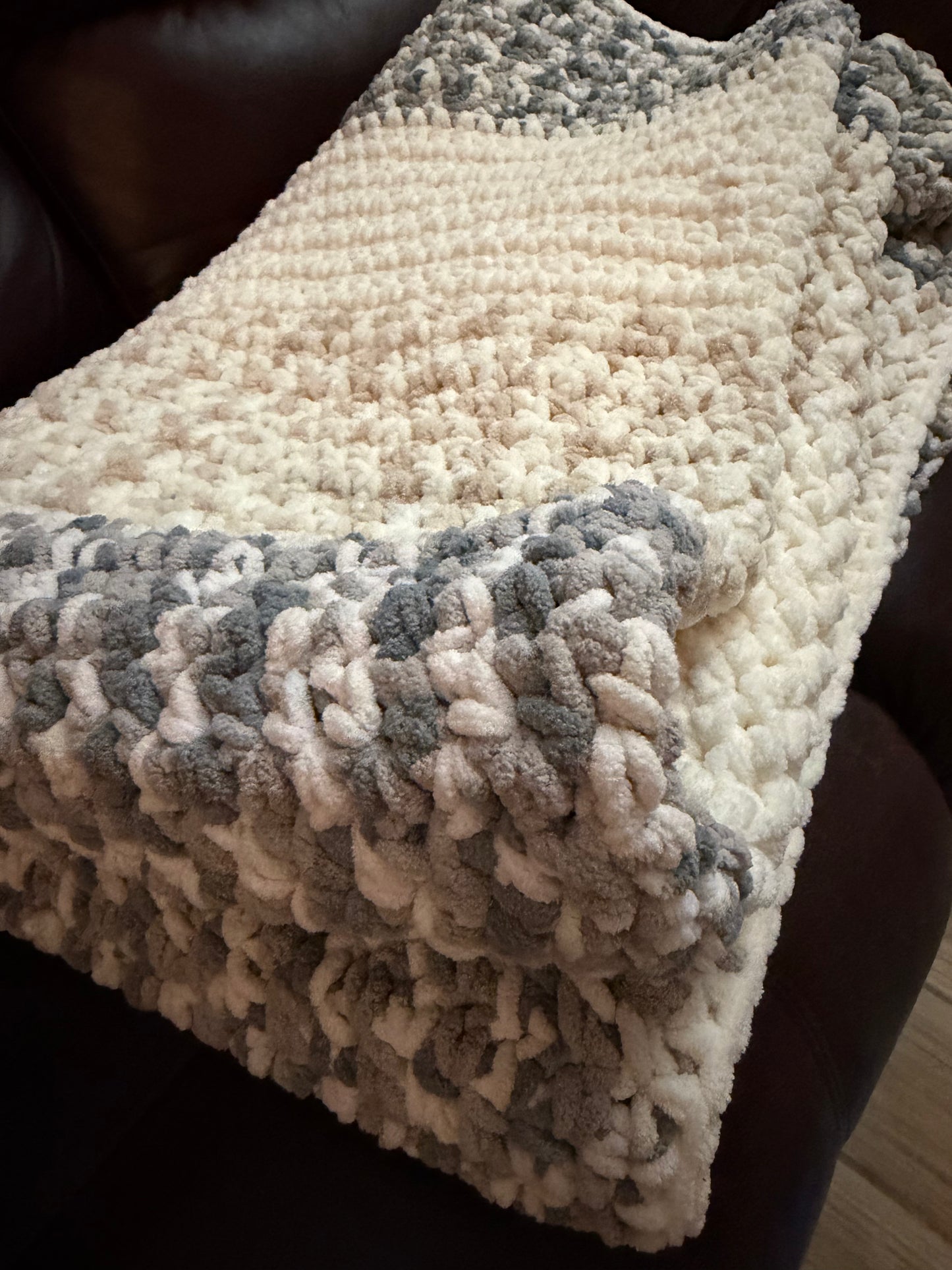 Jetée (couverture) beige/grise