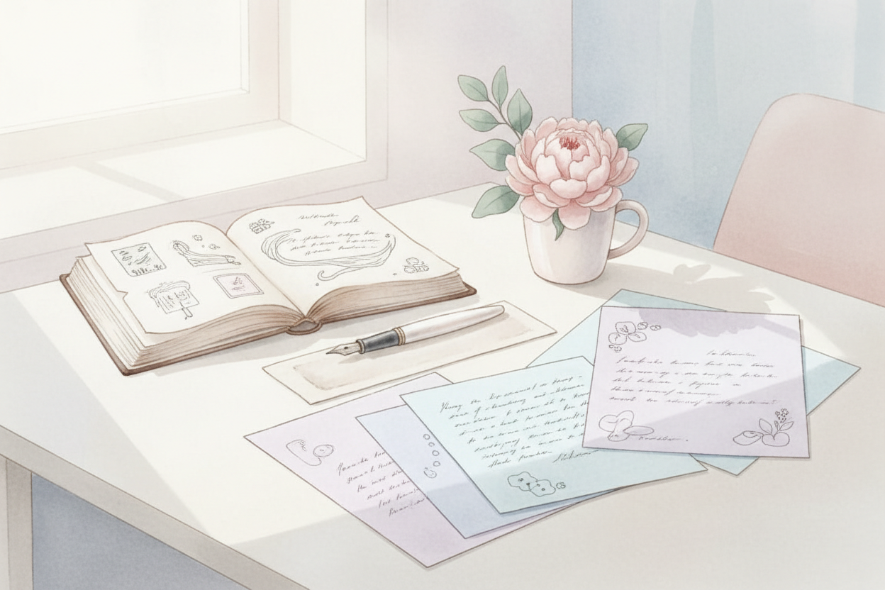 coaching littéraire teintes pâles