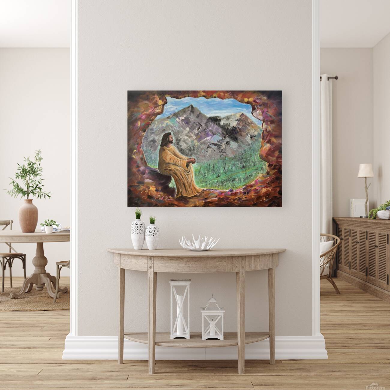 2443858 :: Impression Giclée sur toile étirée